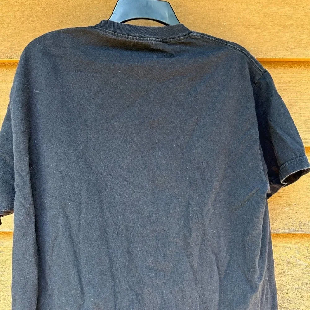 Maxima Racing Oils Twin V 1979 USA Racing Oils Black T-Shirt Size L - Picture 9 of 10